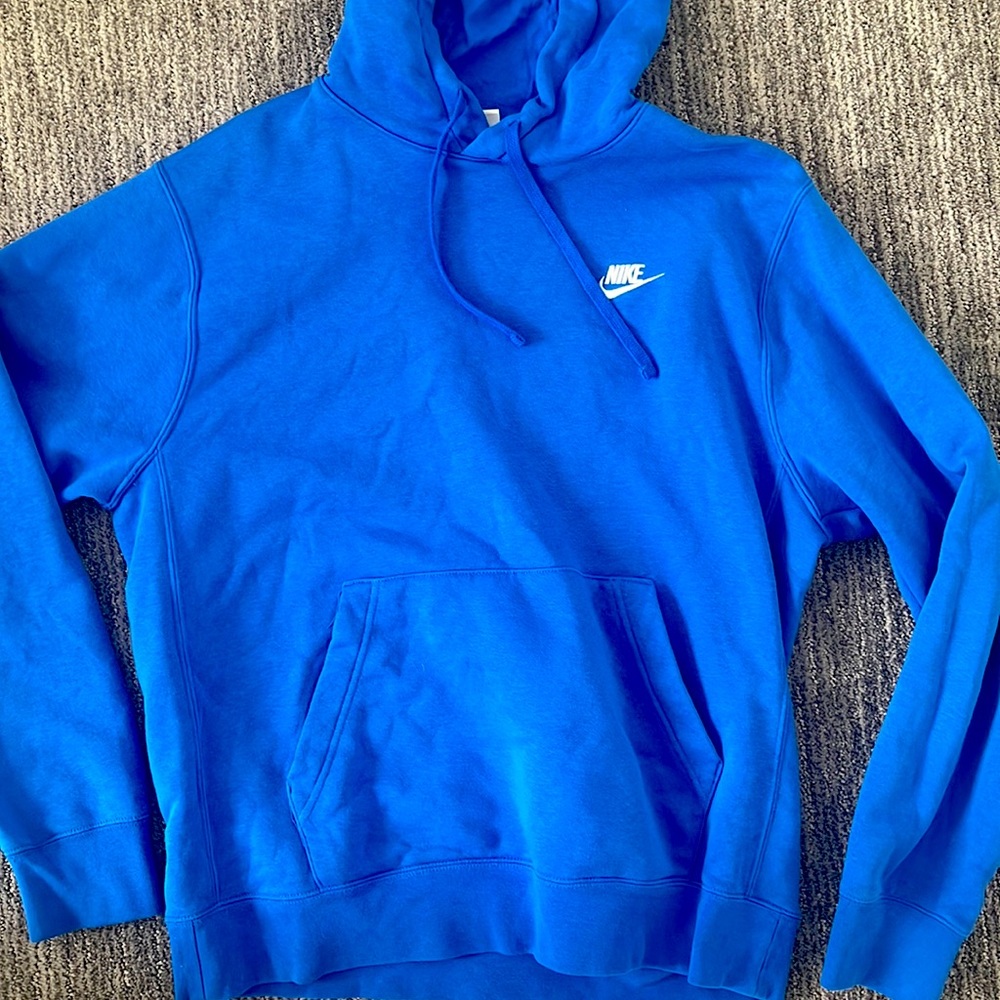 royal blue nike hoodie